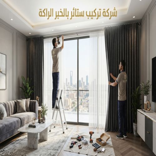 شركه تركيب ستائر بالخبر الراكة